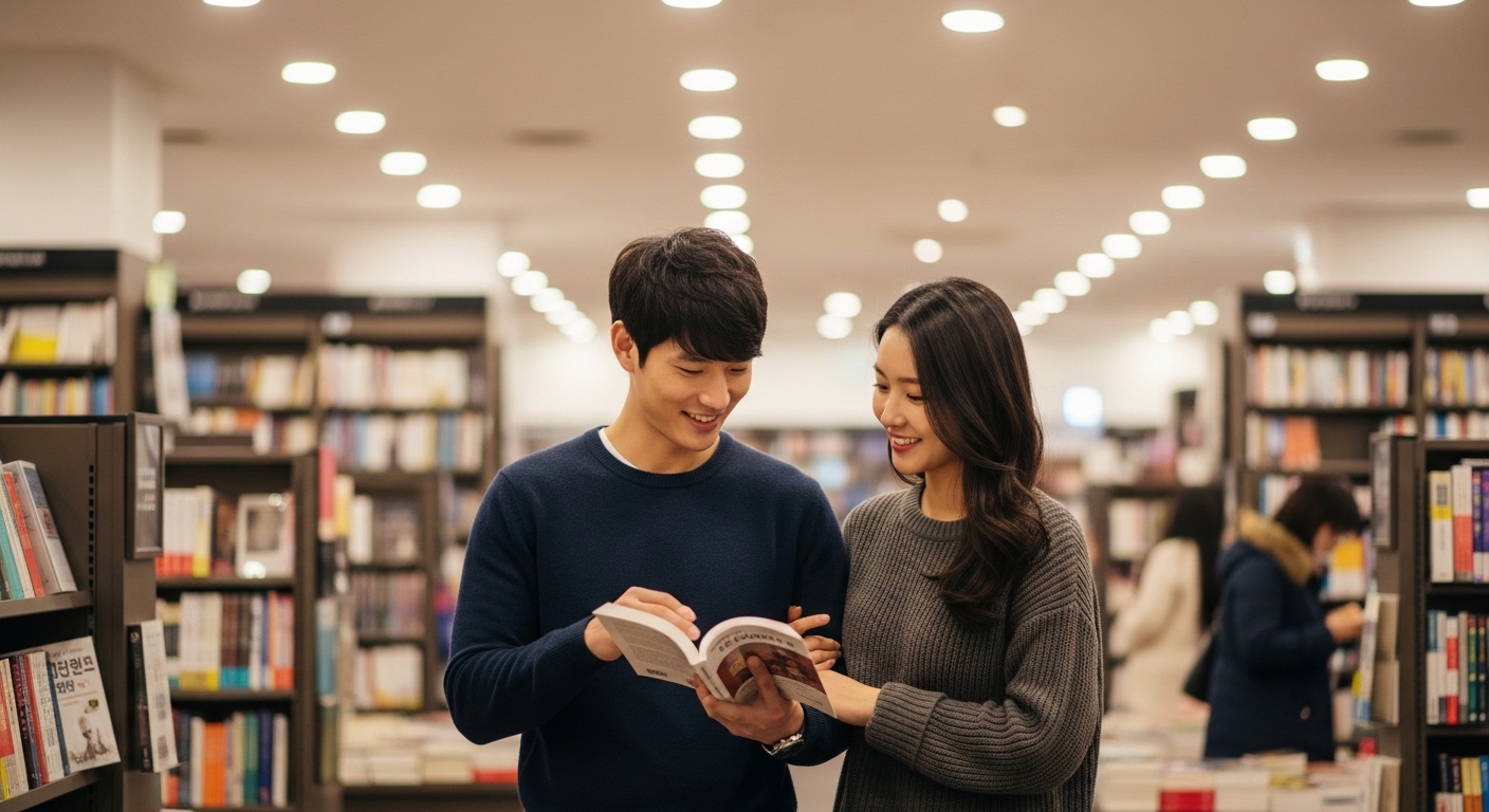 bookstore dating Korea 202604070927