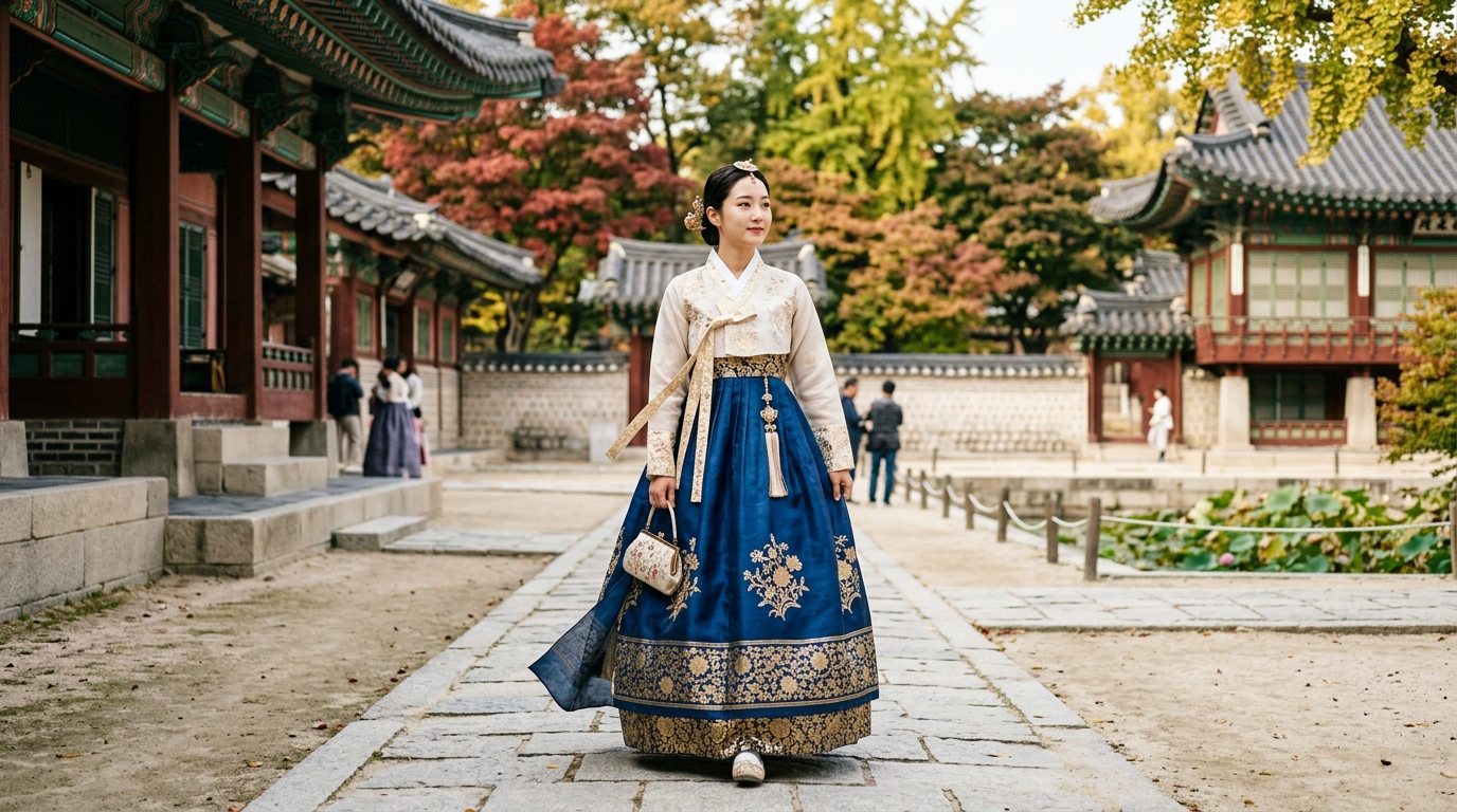 Hanbok Korea fashion design 2026053001
