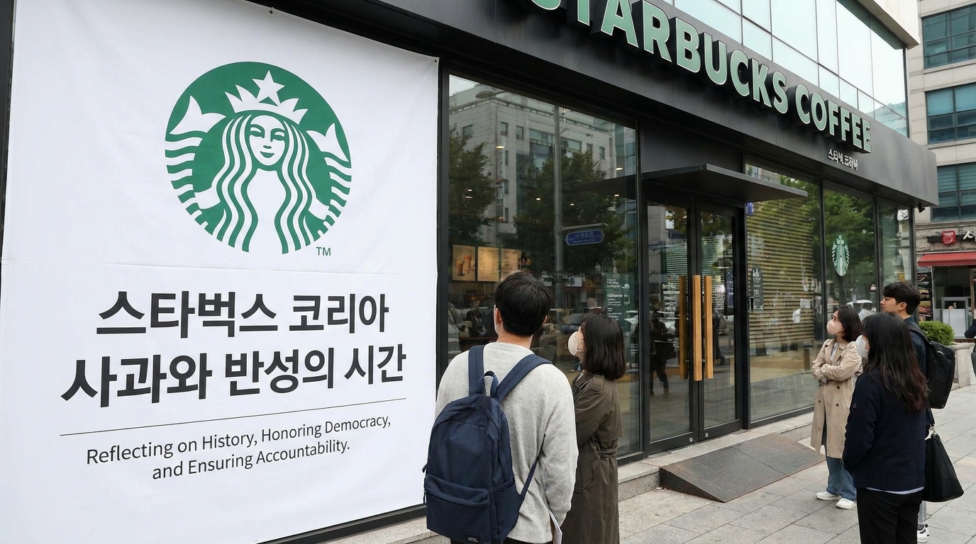Starbucks Korea apology controversy 202605191304