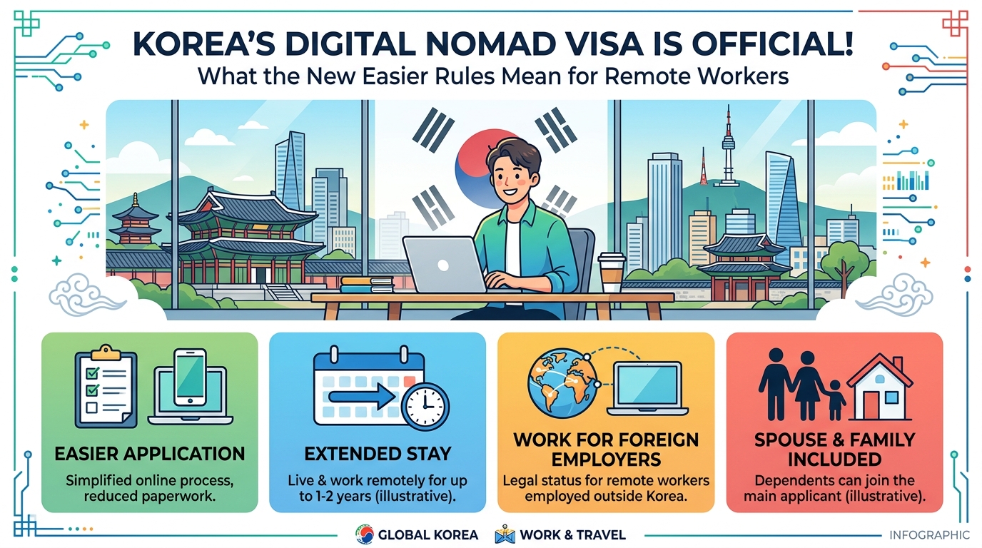 Korea Digital Nomad Visa Official 2026071001