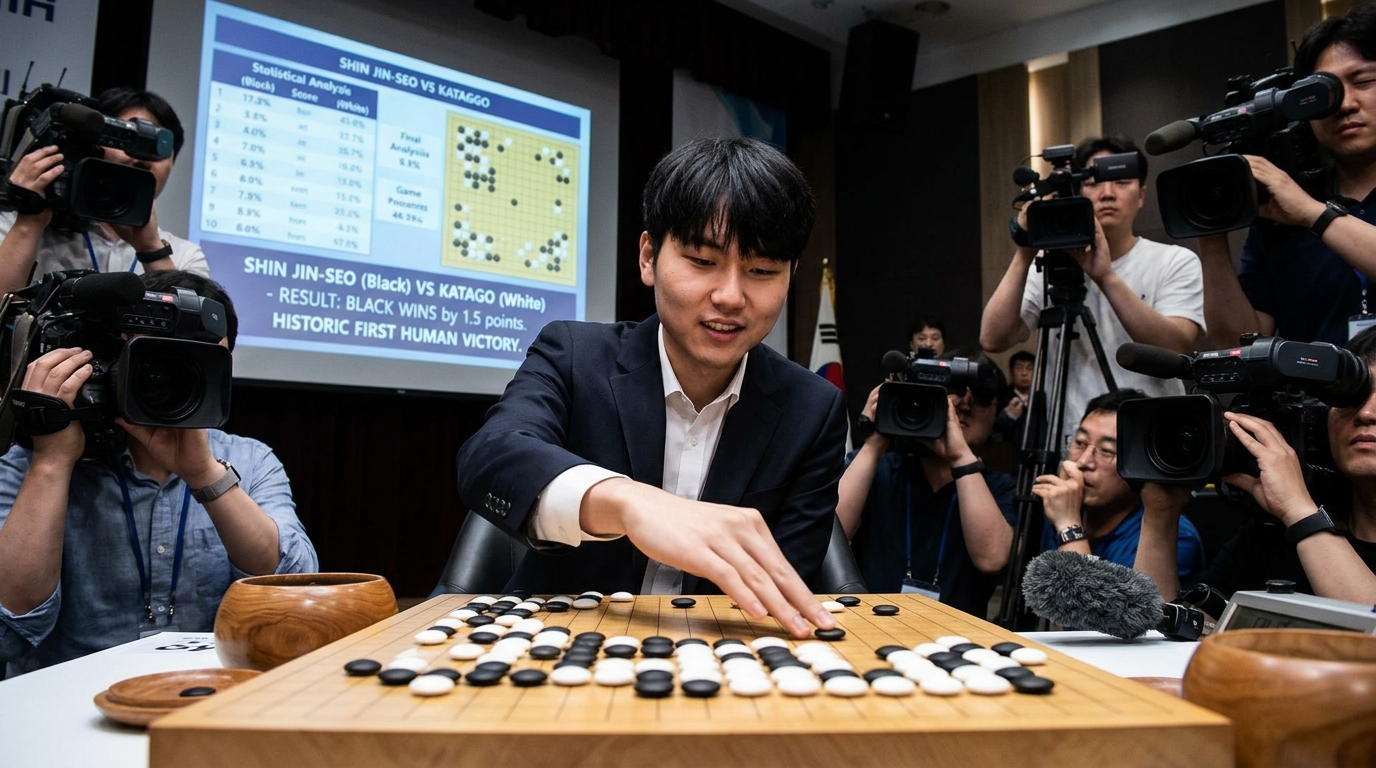 Shin Jin seo conquers KataGo 2026072403