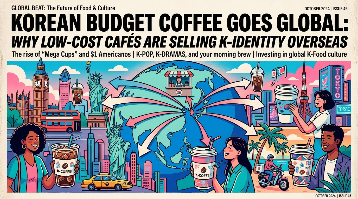 Korean budget coffee goes global 2026081101